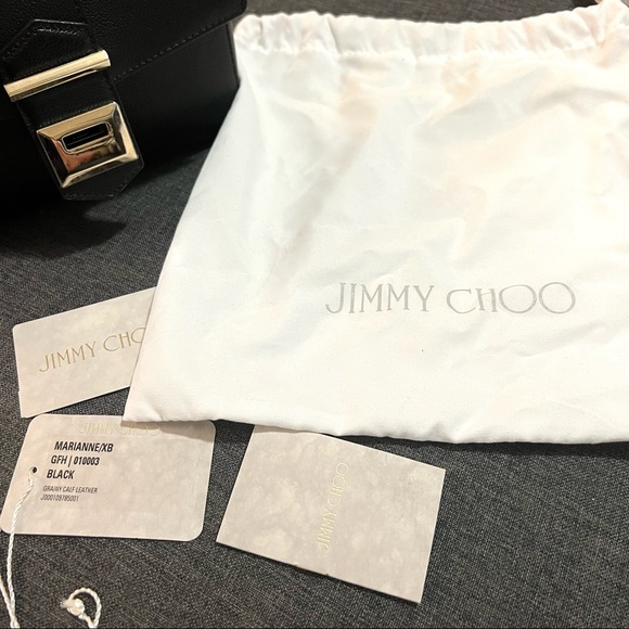 ❌SOLD❌Jimmy Choo Marianne Black Bag - Picture 8 of 9